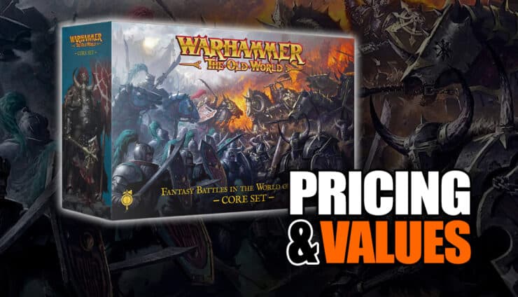 Warhammer Old World core set pricing and value