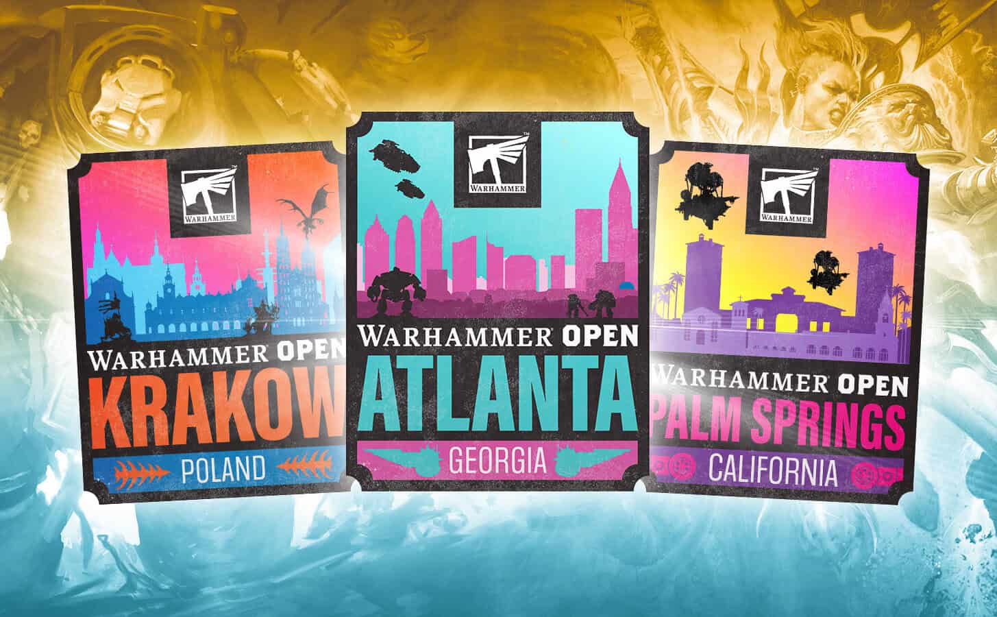 Warhammer Open Atlanta announcement key art