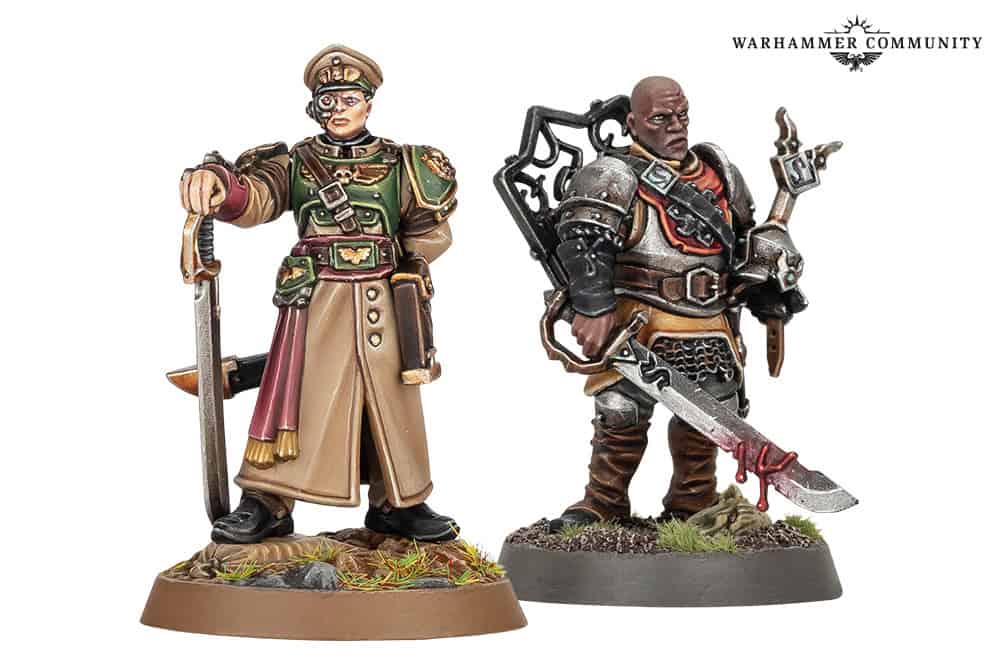 Hobbyists gaming at a Warhammer Open weekend
