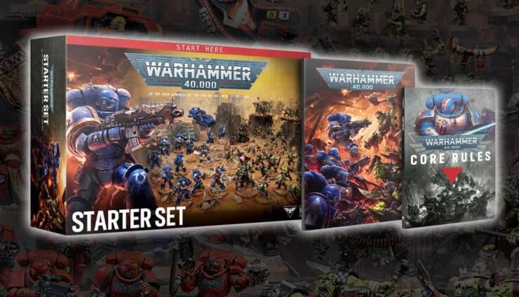 Warhammer Starter Set 11th Edition boxes
