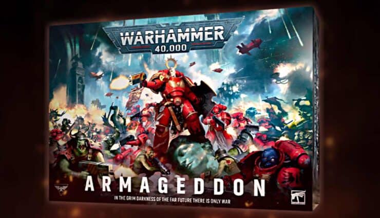armageddon starter box 11th edition red background