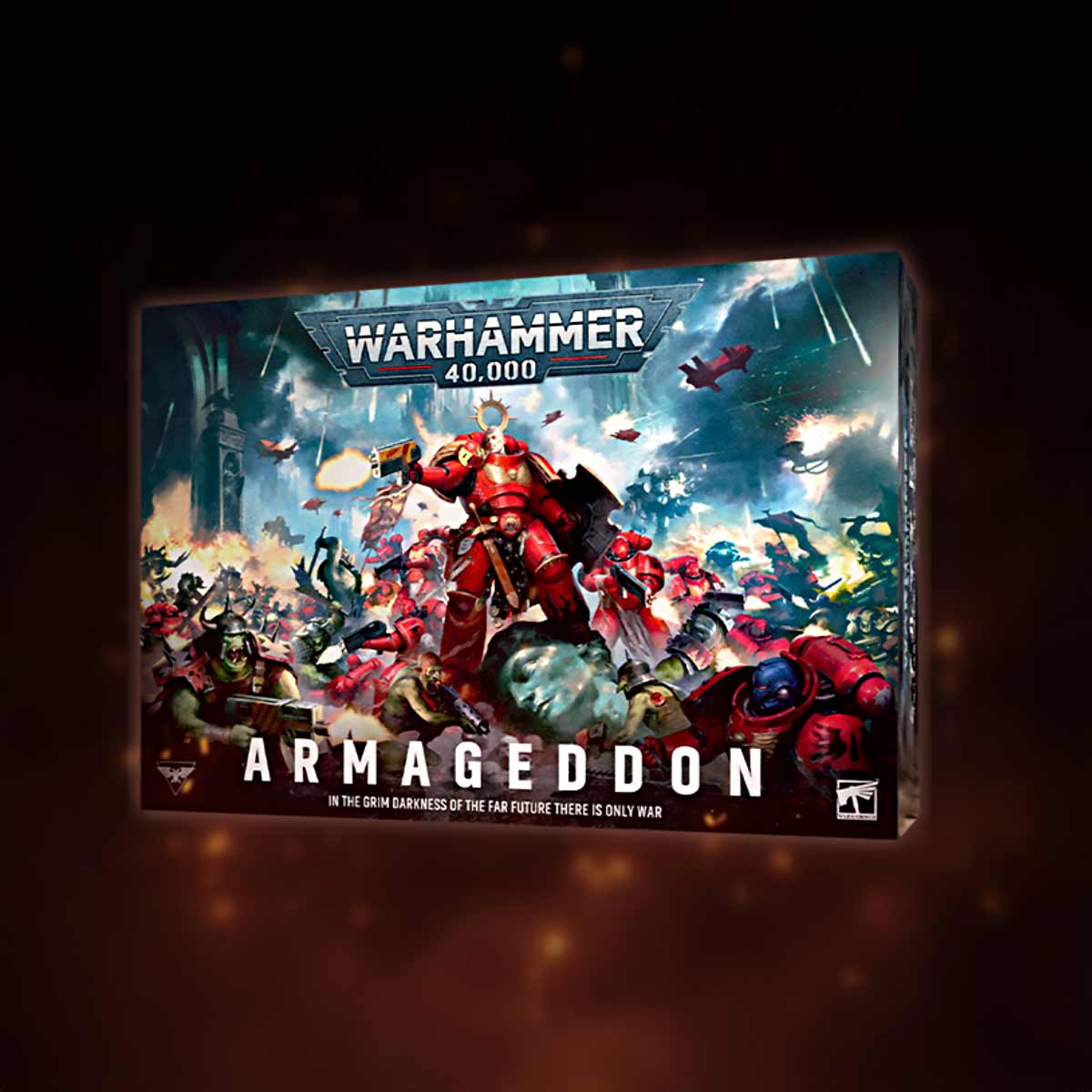 armageddon starter box 11th edition red background