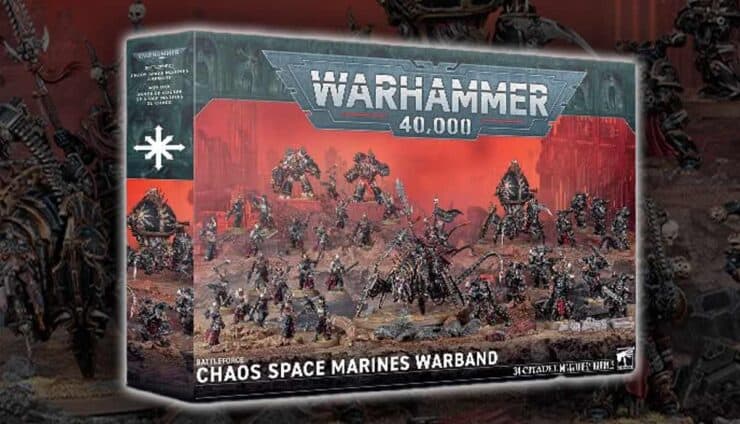 battleforce chaos space marines warband