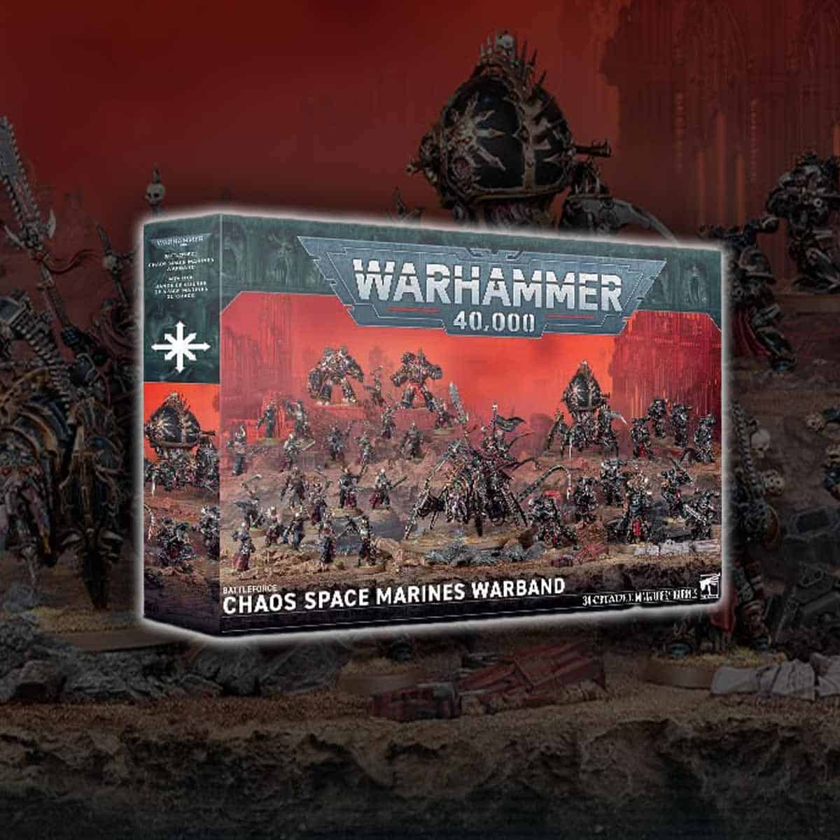 battleforce chaos space marines warband
