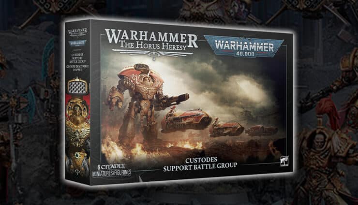 custodes support group horus heresy warhammer 40k