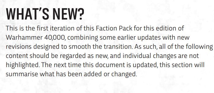 gw disclaimer about rules