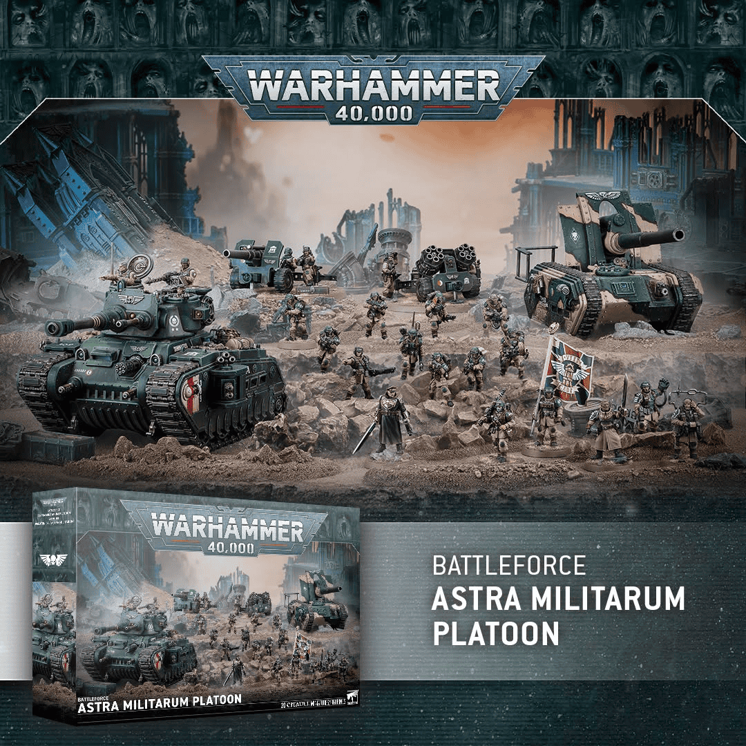 Astra Militarum Platoon battleforce
