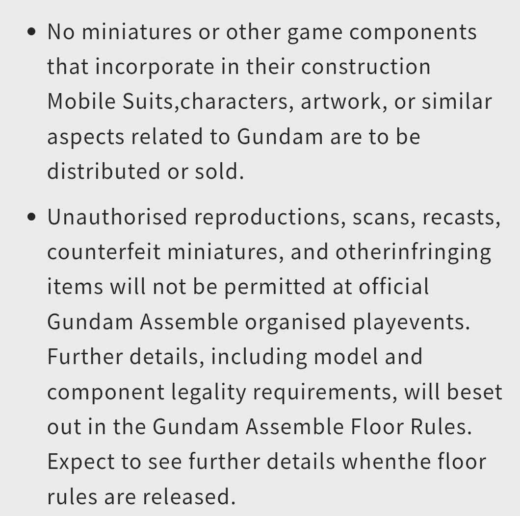 Gundam Policy