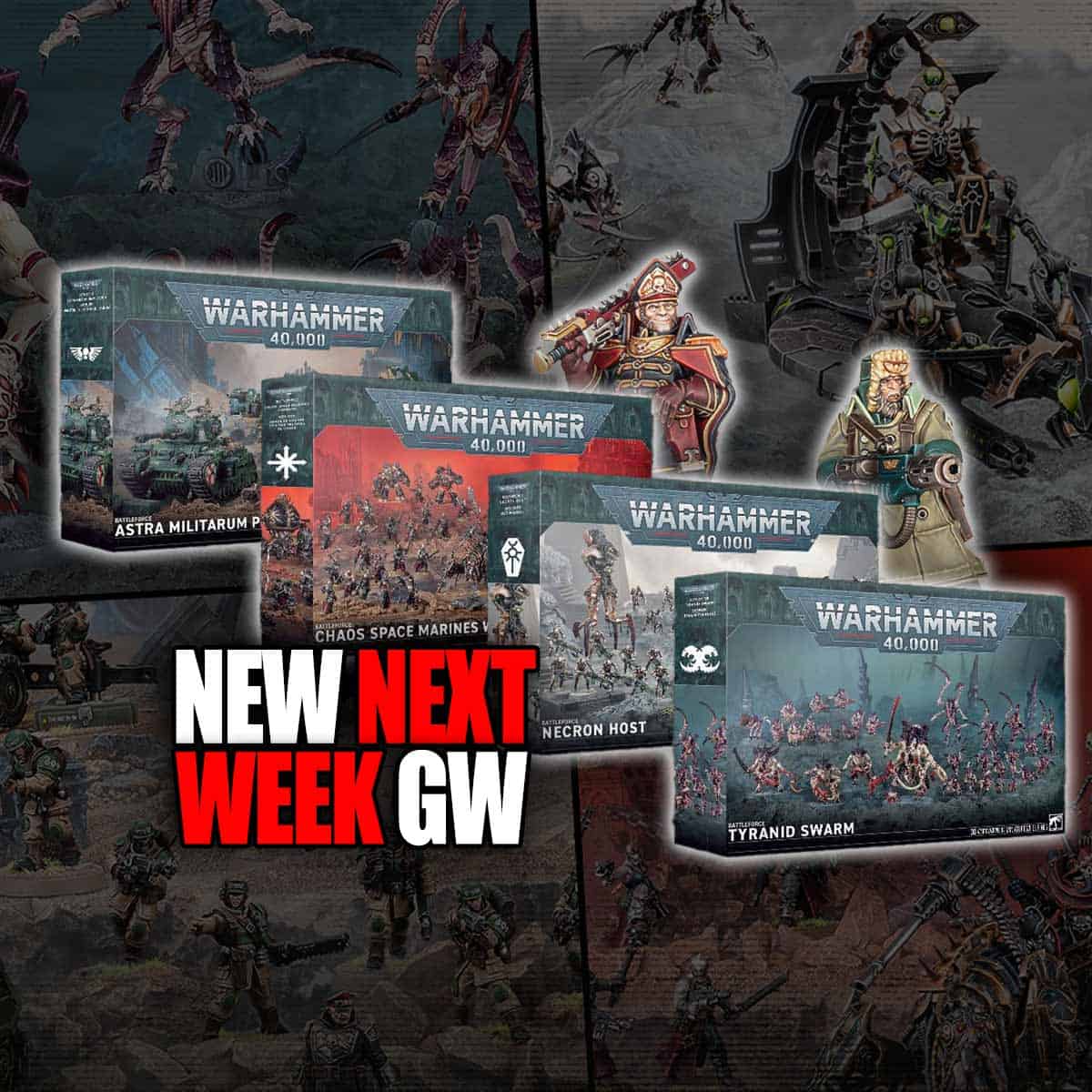 new next week battlefroces and battlegroup ciaphas Cain