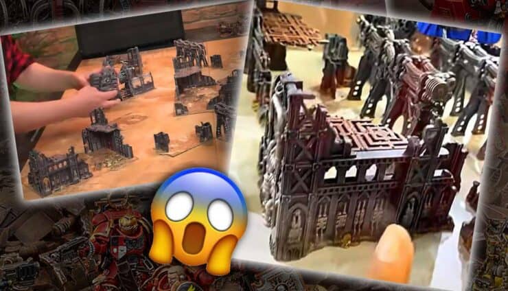 pre-painted terrain warhammer 40k