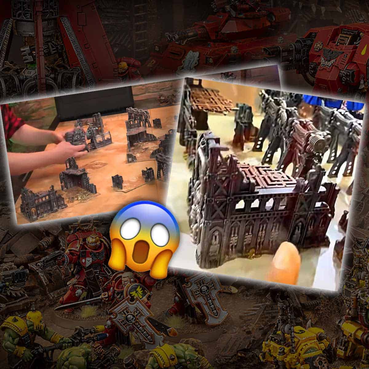 pre-painted terrain warhammer 40k