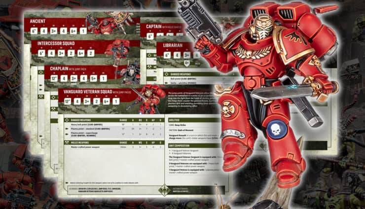 space marine armageddon rules warhammer 40k datasheets