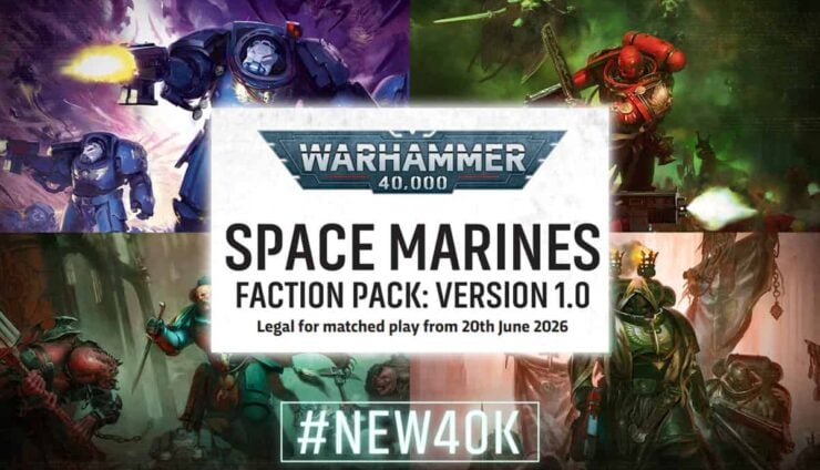 space marine faction pack 11th editoin new