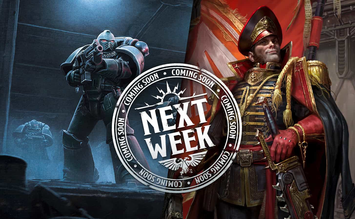 Sunday Preview feature image Battleforces MkIV Space Marines Ciaphas Cain