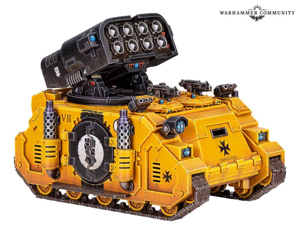 Warhammer Horus Heresy Whirlwind Missile Tank kit