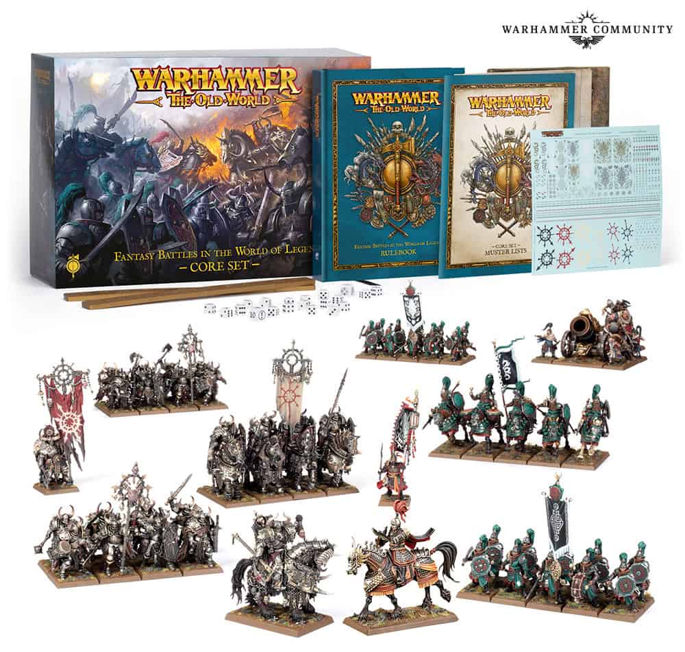 Warhammer The Old World Core Set box