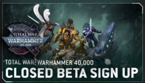 total war 40k closed beta sign up.tall