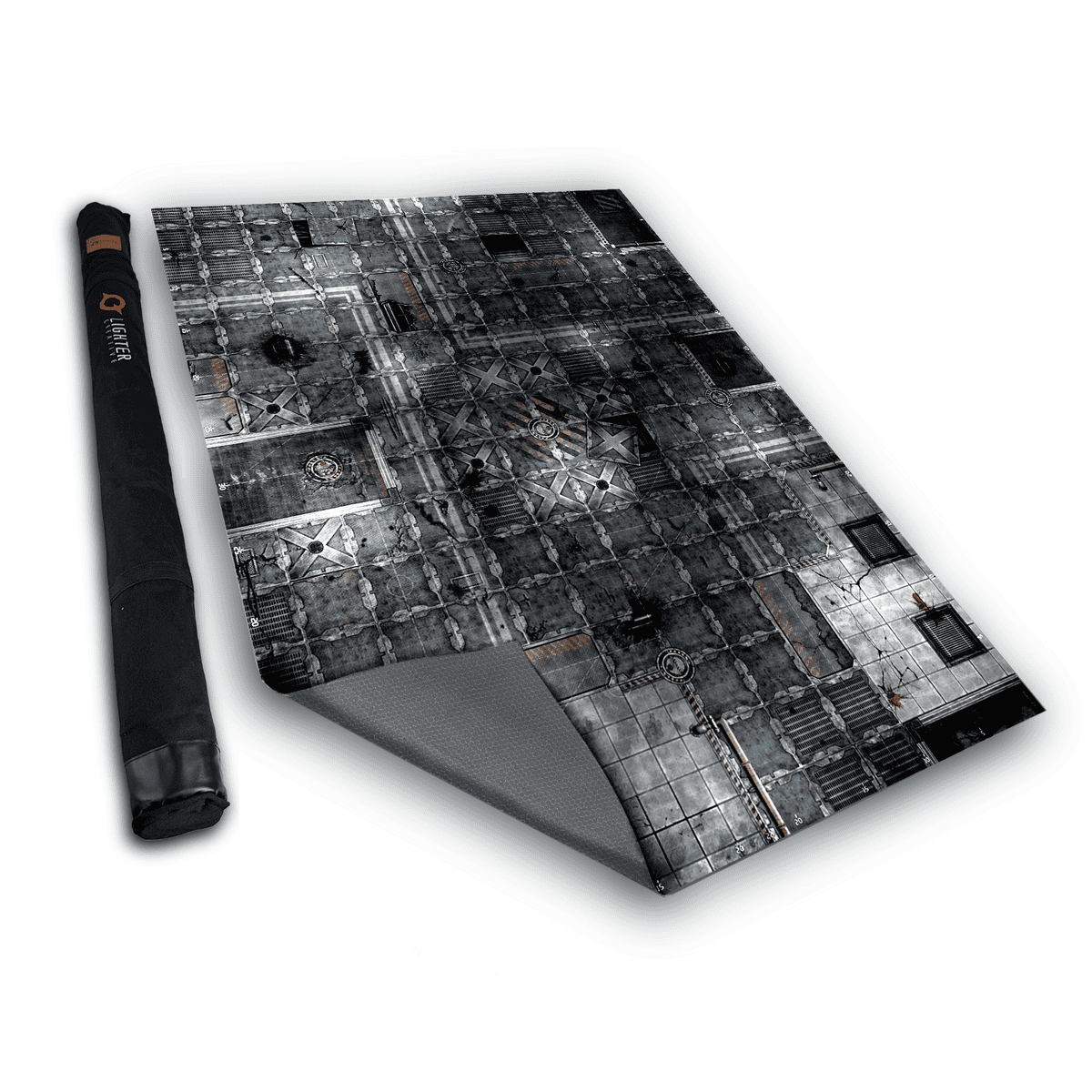Iron Underhive 11th Edition 40k battle mat 44 x 60