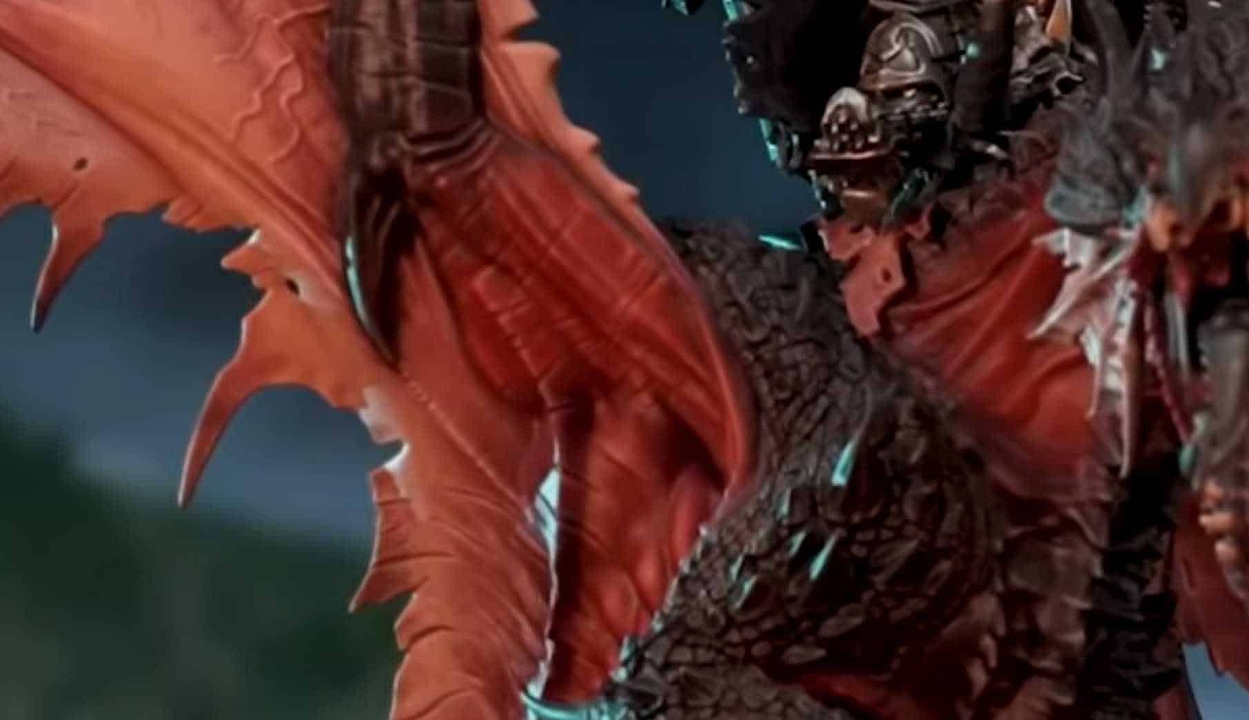 Chaos Dragon Close Up