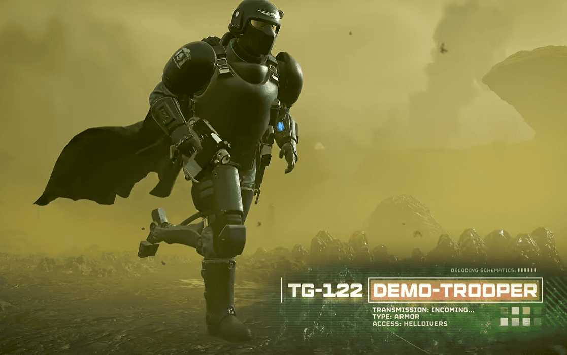 40k Helldivers Demo Trooper