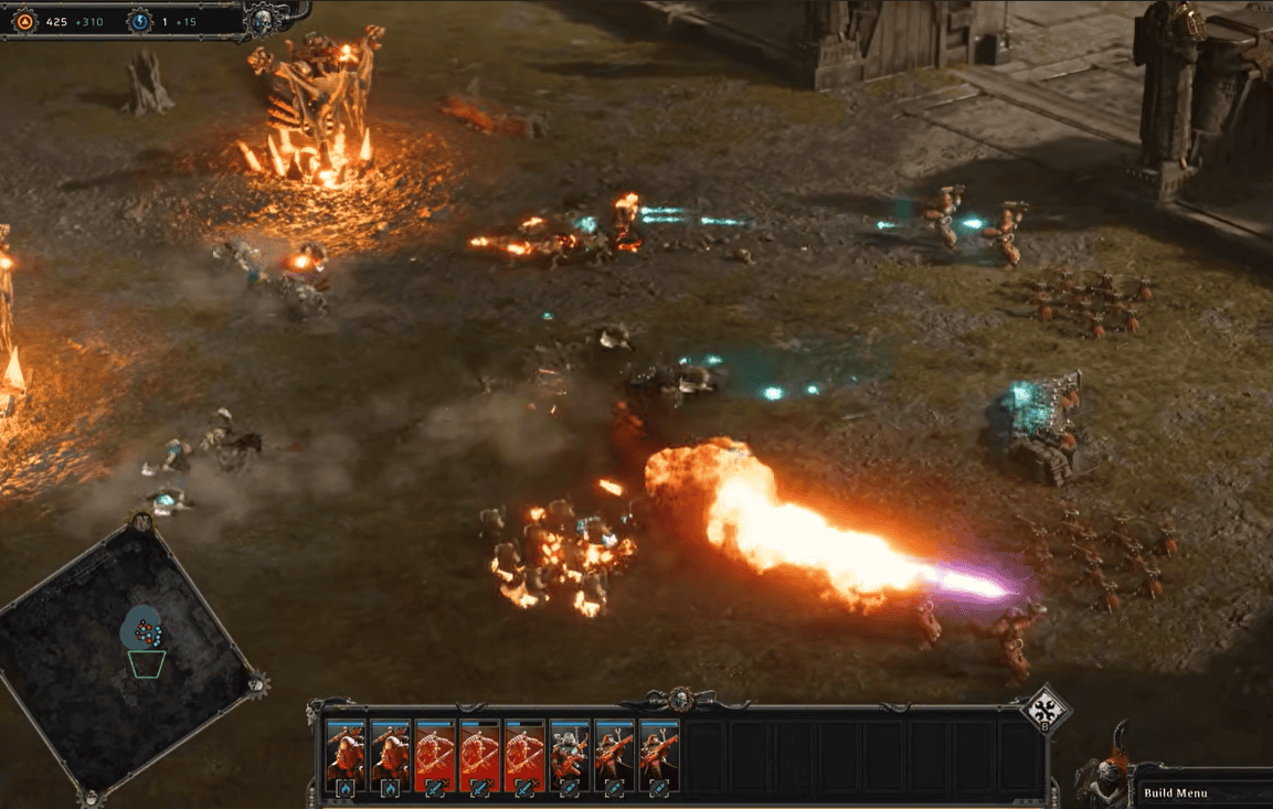 Adeptus Mechanicus Gameplay DoW4 Gaemplay