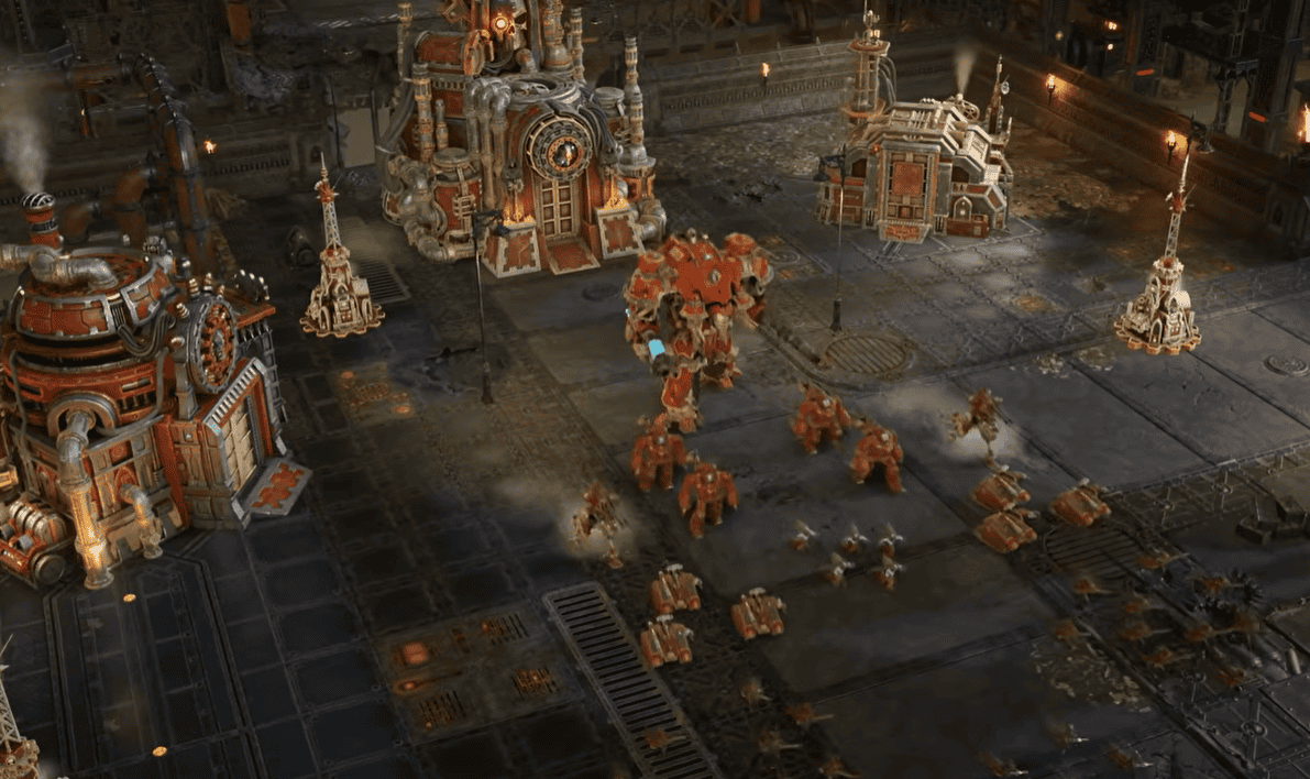 Adeptus Mechanicus Gameplay DoW4