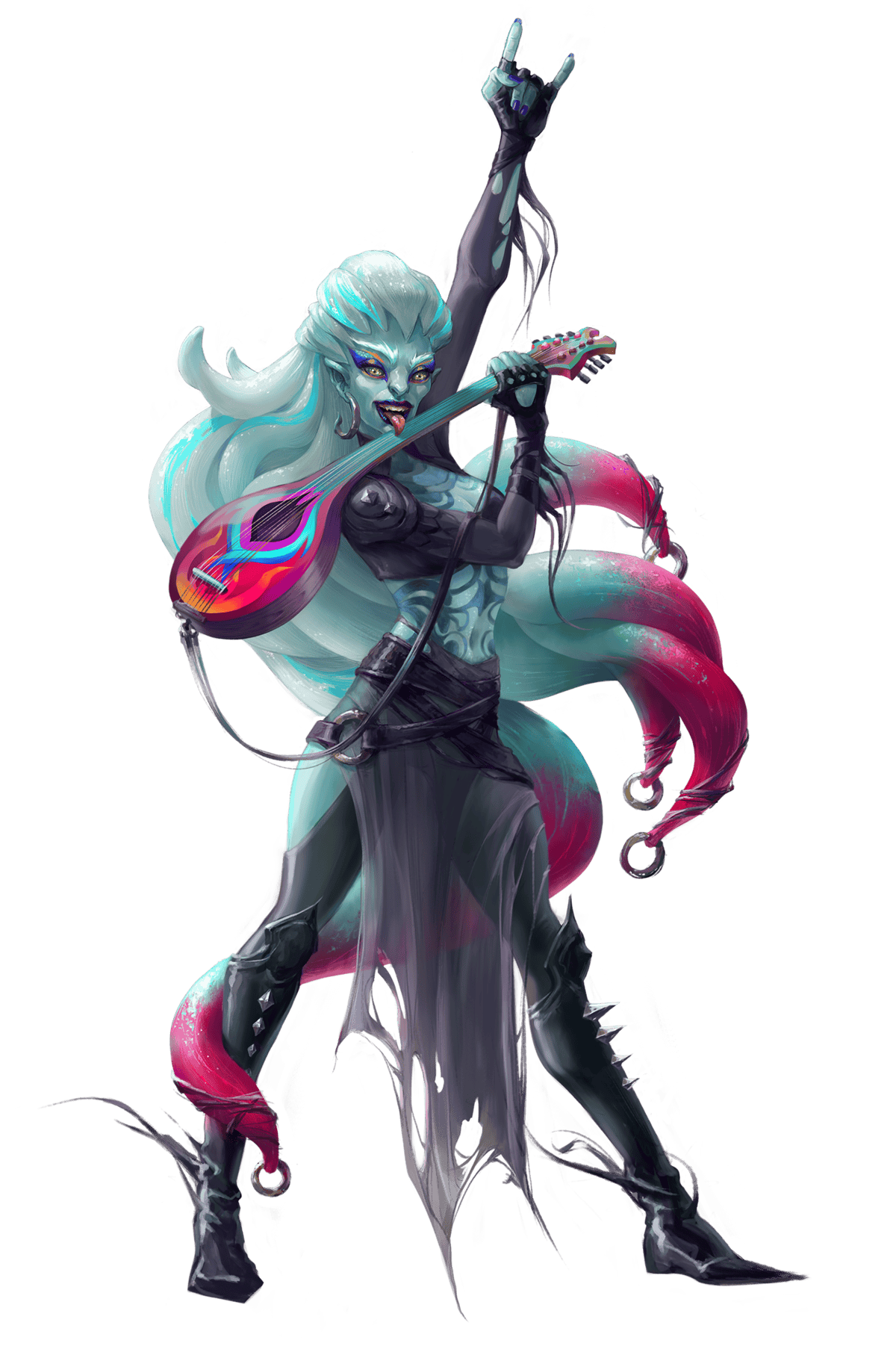 College of Shock Bard subclass art for Auroboros: Dissension