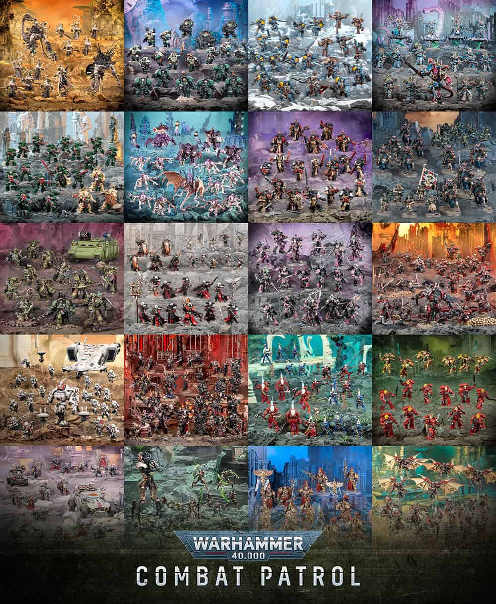 Combat Patrol rules in the Warhammer 40k app War Journal