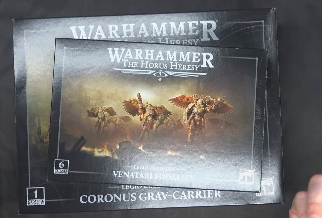 Coronus and Venatari boxes