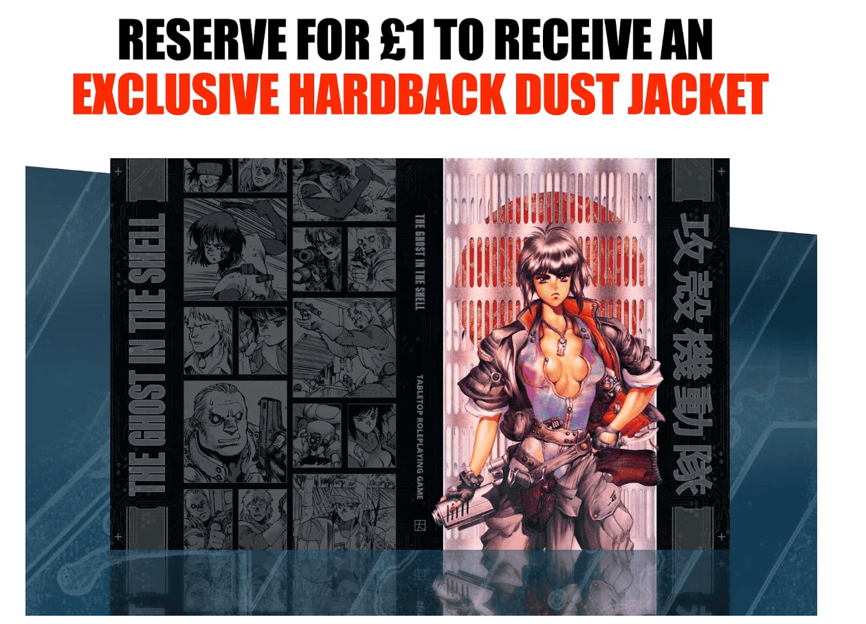 Exclusive Ghost in the Shell Rulebook