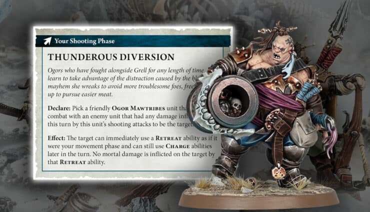 Grell Firefist new ogor character age of sigmar
