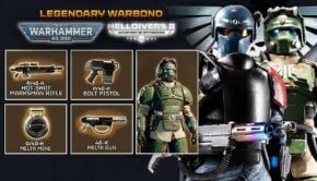 Helldivers 2 Warhammer 40k legendary warbond