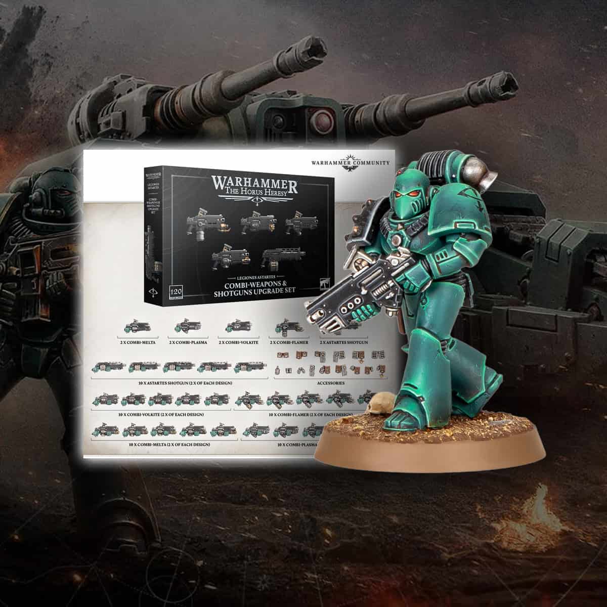 Horus Heresy Combi-weapons