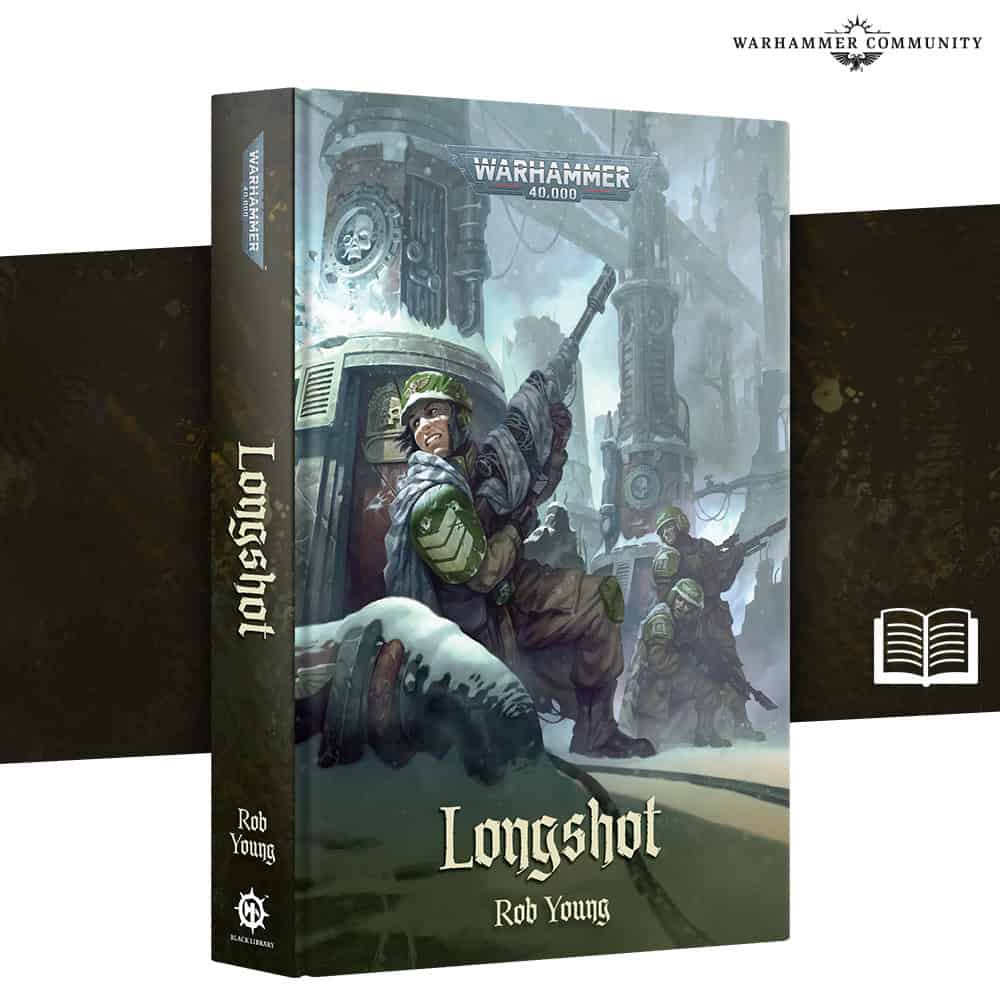 Longshot Black Library novel new hardback edition cover
