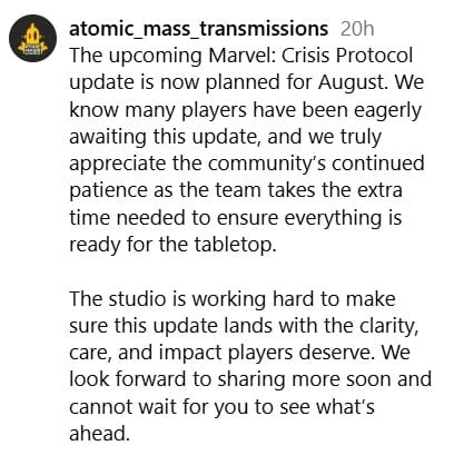 MCP update promise From AMG