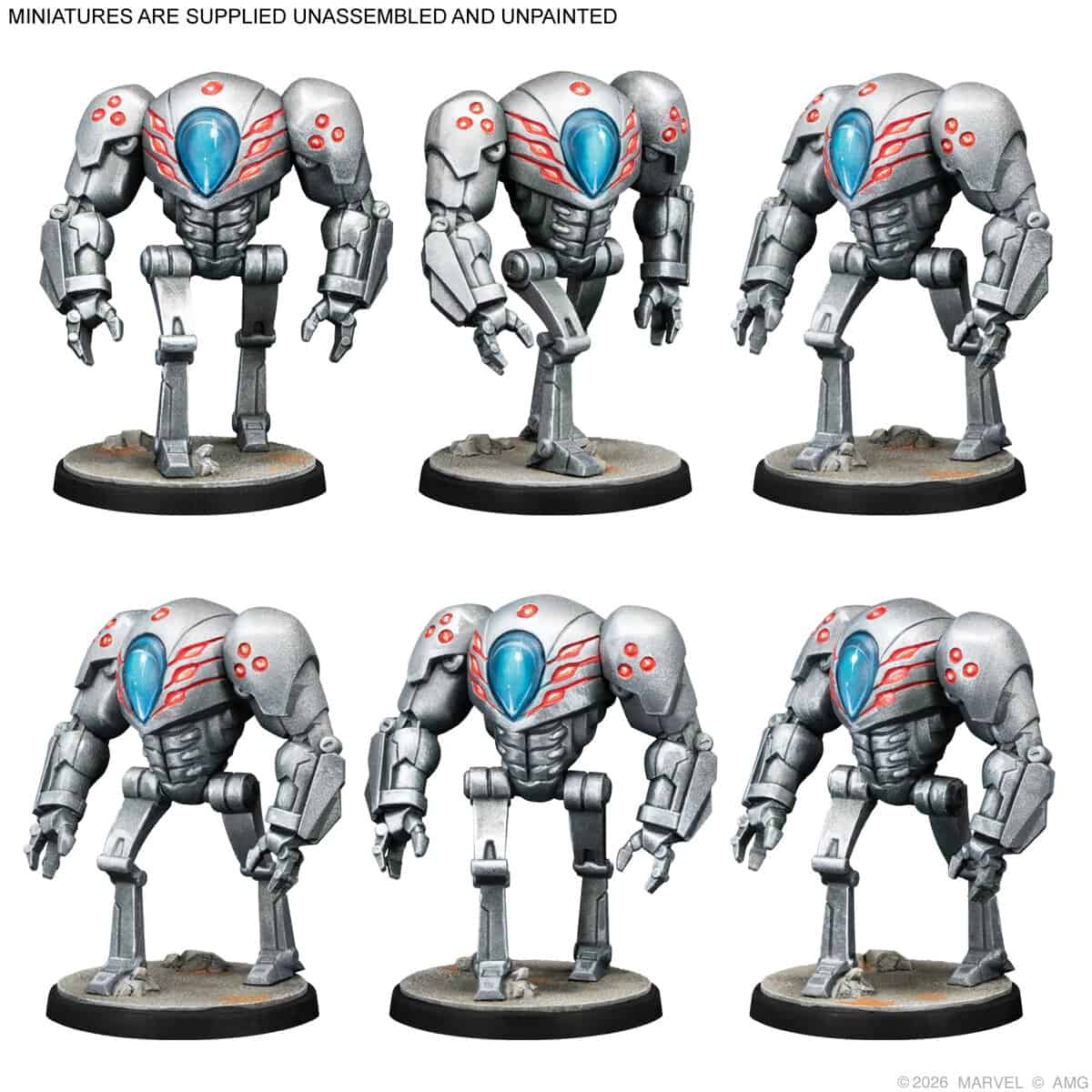 Marvel Crisis Protocol Alliances Night of the Goblin Spider-Slayer enemy miniatures