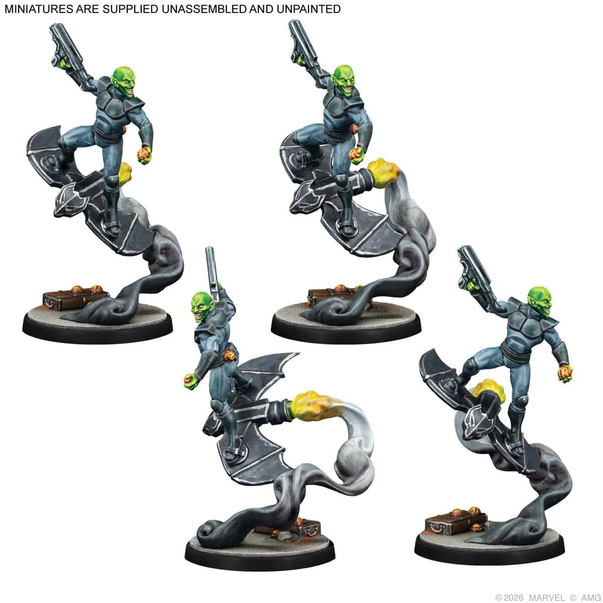Marvel Crisis Protocol Alliances Night of the Goblin War Goblin enemy miniatures