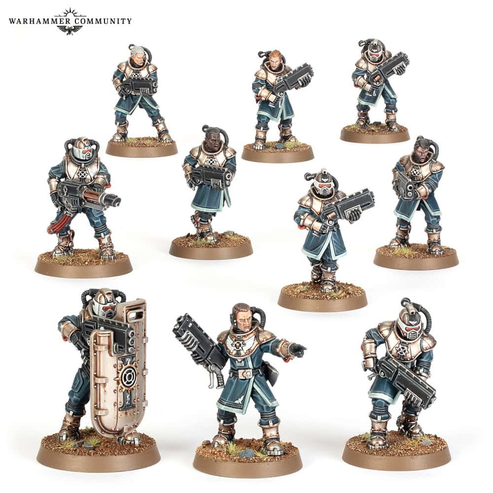 Imperial Navy Breachers multipart plastic kit for Warhammer 40k