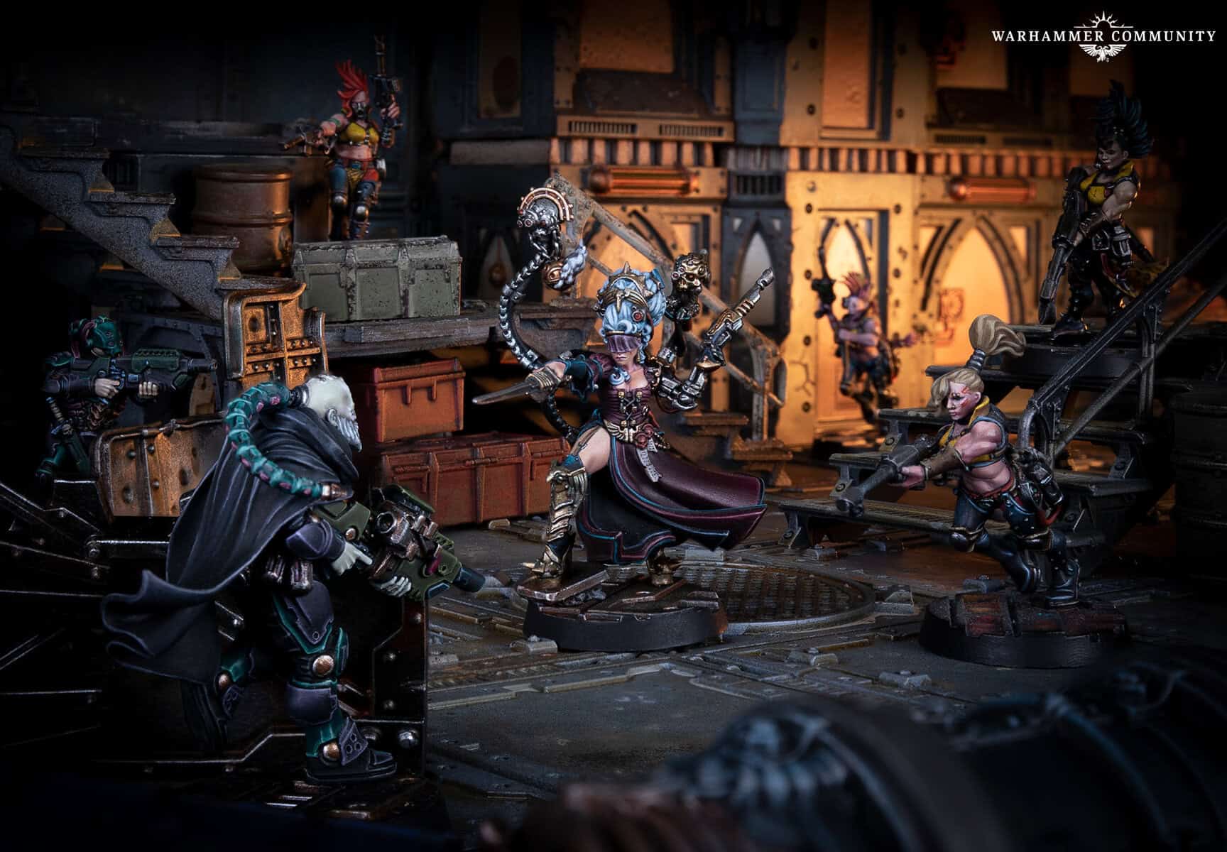 Necromunda classic character Lady Credo getting free downloadable rules