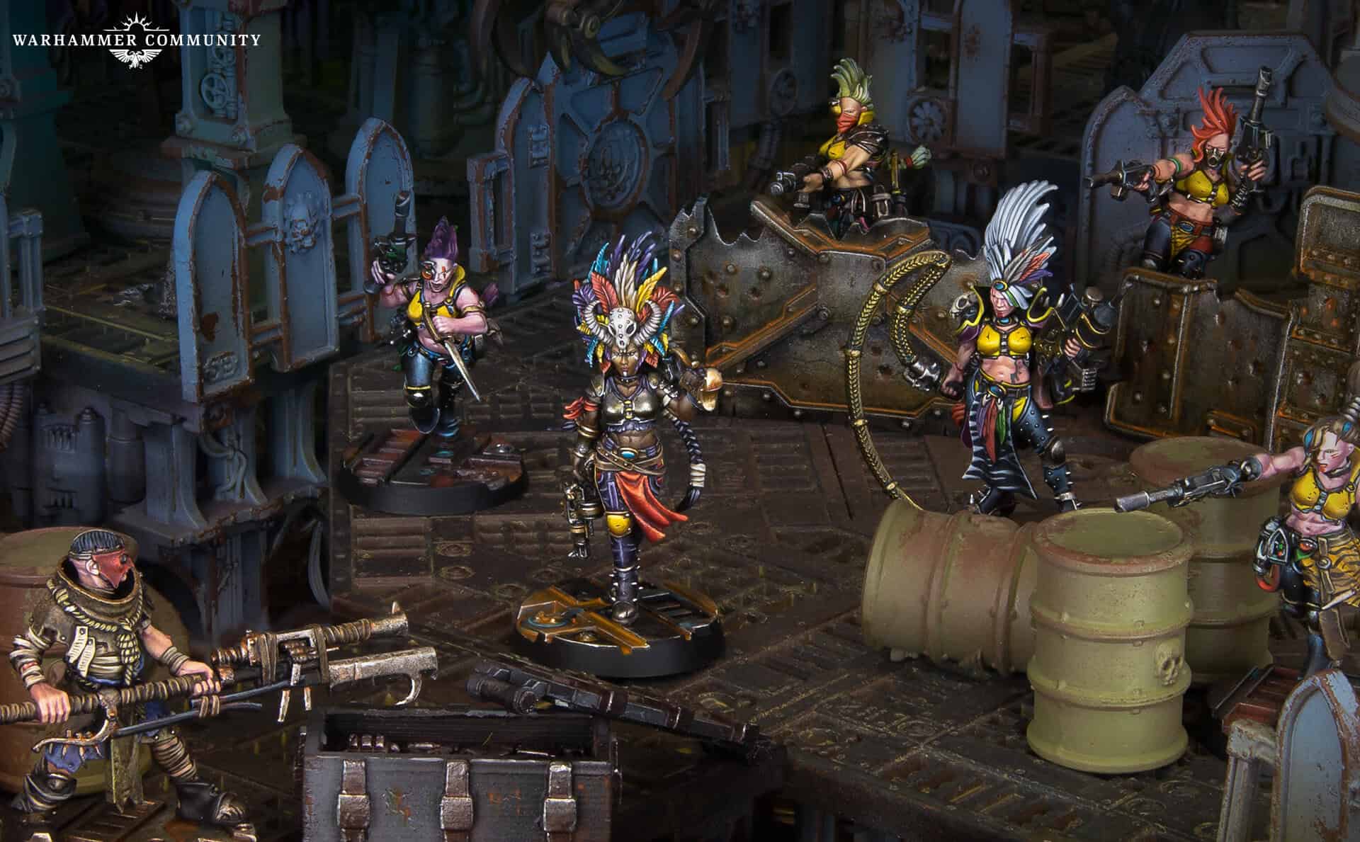 Necromunda new edition classic character art