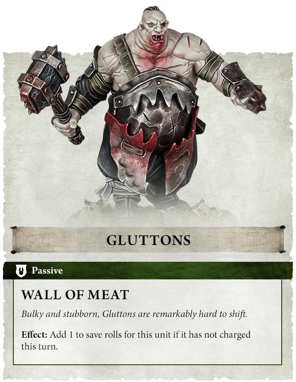 Ogor Mawtribes Gluttons ability rules
