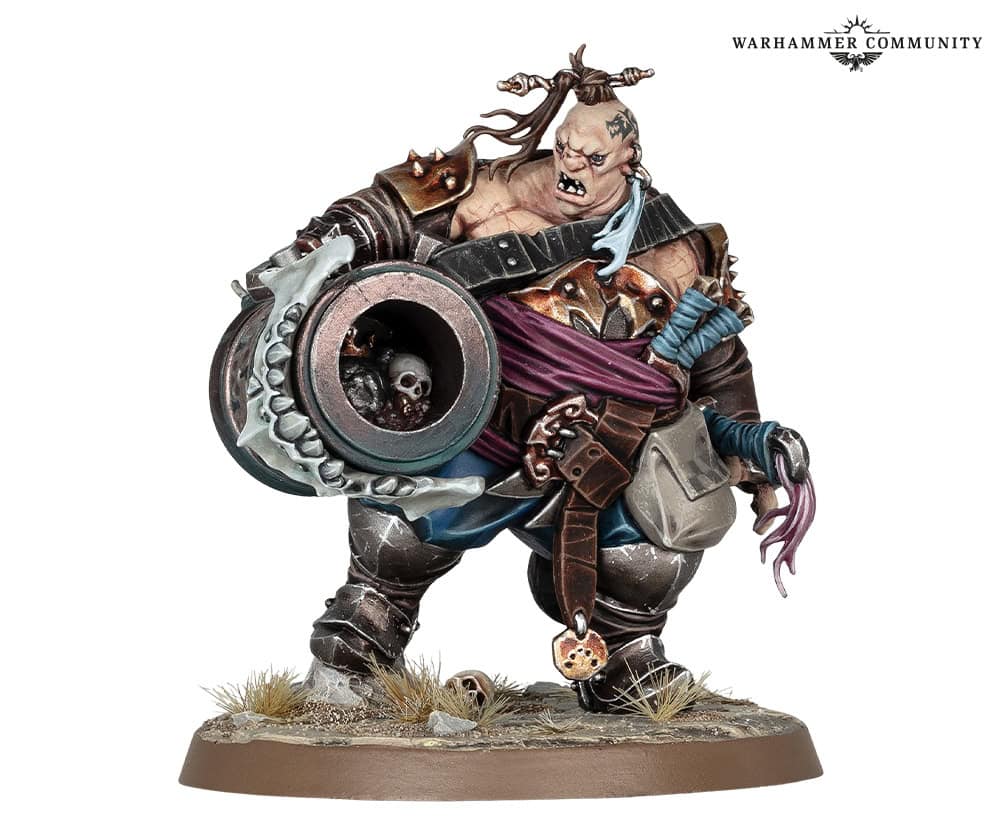 Ogor Mawtribes Grell Firefist mercenary model reveal
