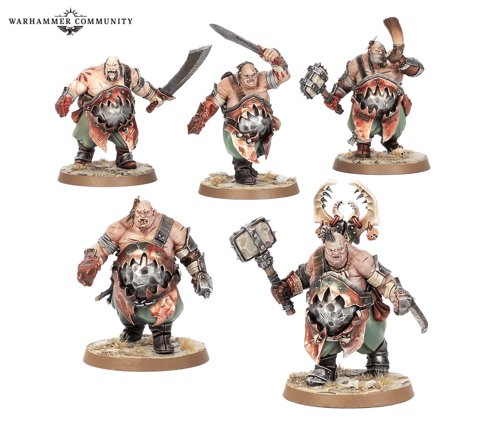 Ogor Mawtribes Ironguts miniatures