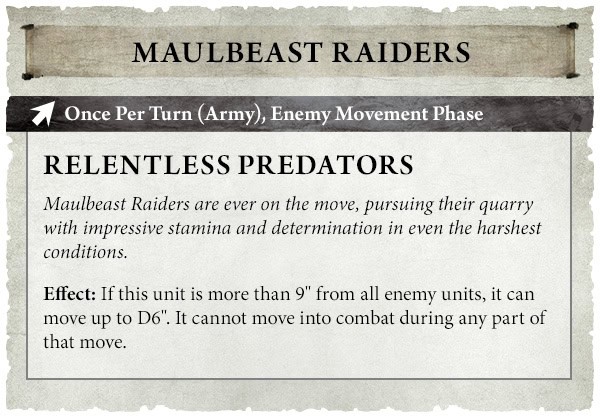Maulbeast Raiders Ogor Mawtribes rules warscroll