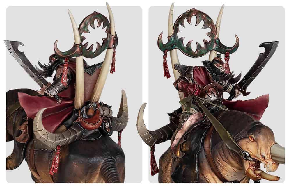 Ogor Tyrant on glutthorn build option from the Morga the Mighty kit