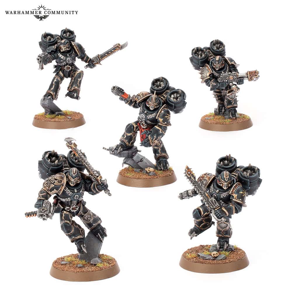 Raptors multipart plastic kit for Warhammer 40k