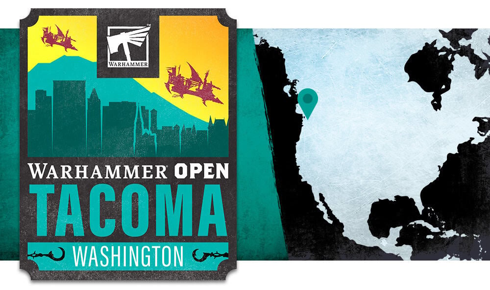Tacoma Open 40k FAQ event badge