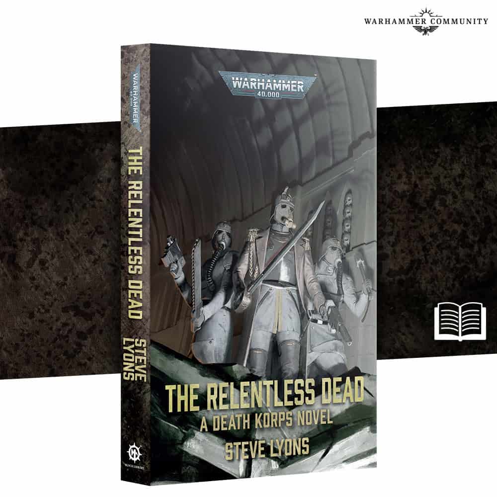 The Relentless Dead by Steve Lyons Black Library paperback
