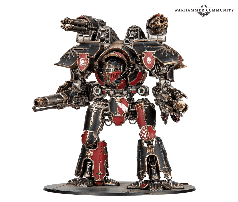 Warlord Titan with Quake Cannon and Conversion Beam Extirpator