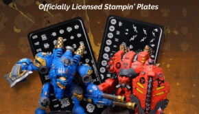 Warmachine stamping plates